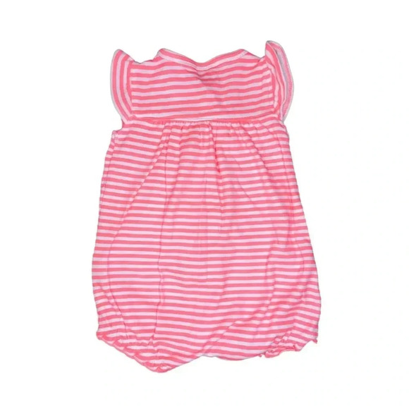 Set for 3  | Carter’s “My Aunt is My BFF” onesie & Striped Romper| Newborn - Picture 6 of 10